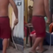 VÍDEO: Homem agride mulher com golpes de chicote após discussão em bar