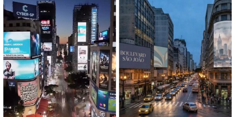 Justiça suspende 'Times Square Paulistana', que prevê painéis gigantes de LED no Centro de SP