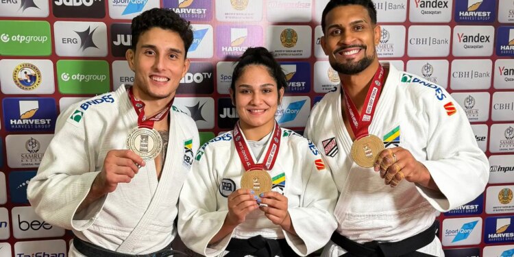 Brasil conquista sete medalhas no Grand Slam de Astana no Cazaquistão